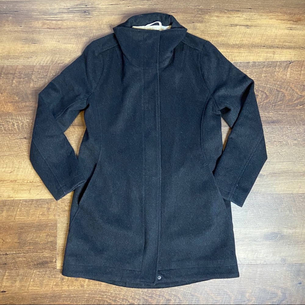 Pendleton Gray Campbell Cascade Wool Coat